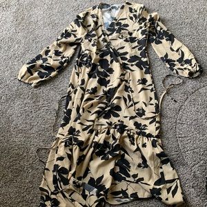 New SHEIN wrap maxi dress